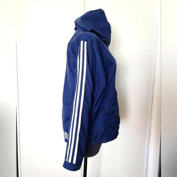 Adidas blue rain jacket. - Picture 4 of 6